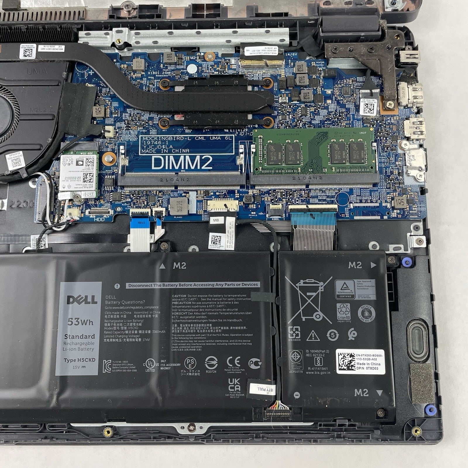 Dell Latitude 3510 15.6" i7-10510U 1.80 GHz 8 GB RAM No SSD/OS/AC18