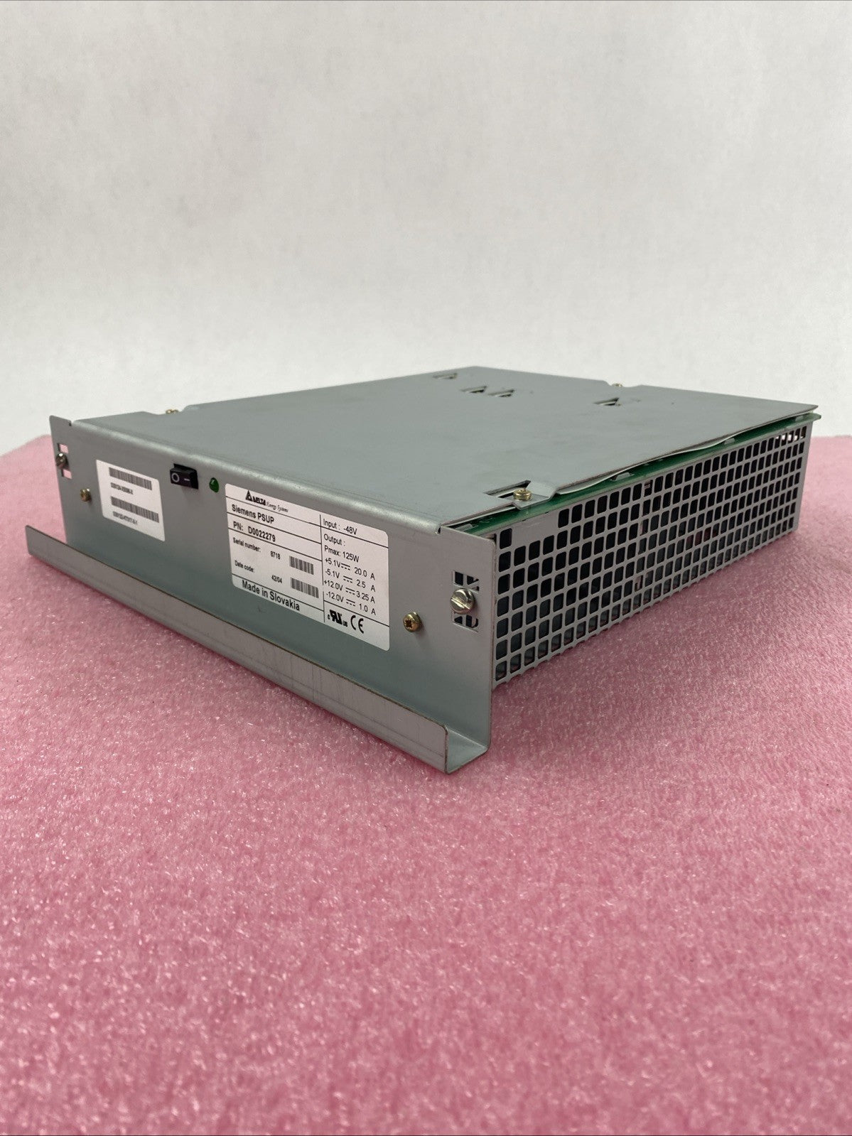 Delta Energy Systems Siemens PSUP D0022279 Power Supply Module0