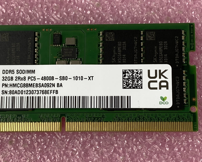 SK Hynix HMCG88MEBSA092N BA 32 GB 2Rx4 PC4-2666V DDR4 Server Ram Memory