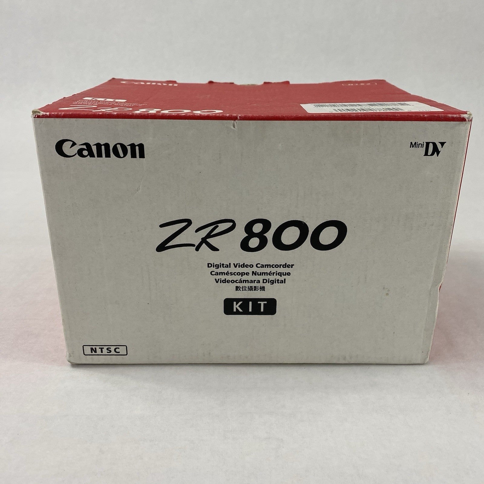 Canon ZR 800 Digital Video Camcorder Kit Untested