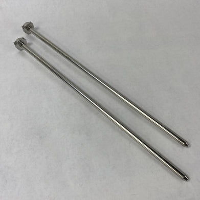 Agilent Vankel Varian 15" Stainless Steel Dissolution Basket Shaft Lot of 2