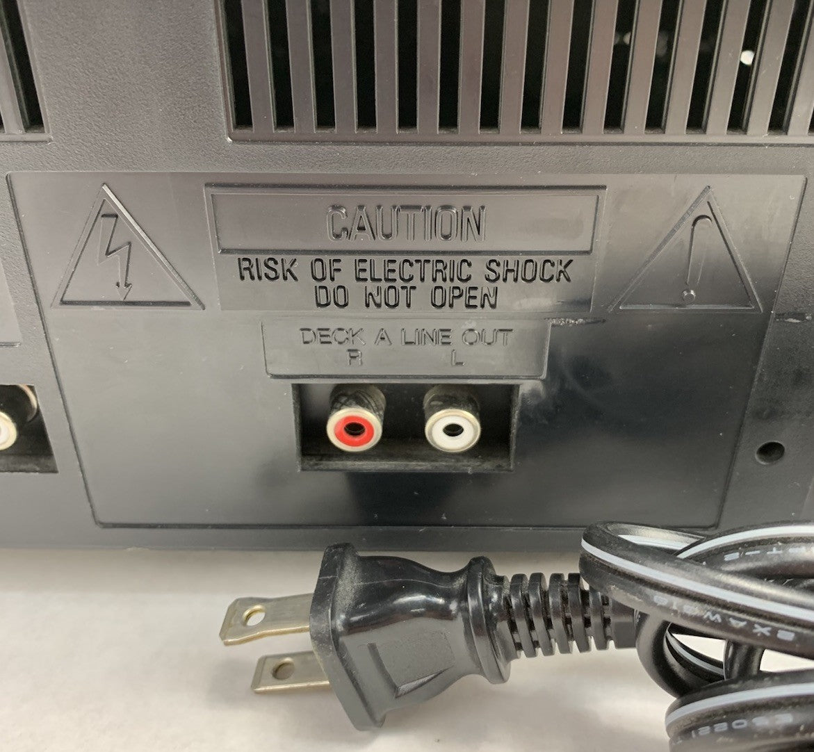 Denon DN-770R Stereo Double Casette Tape Deck - Parts or Repair8