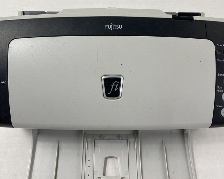 Fujitsu fi-6130z Document Scanner For Parts or Repair No AC Adapter