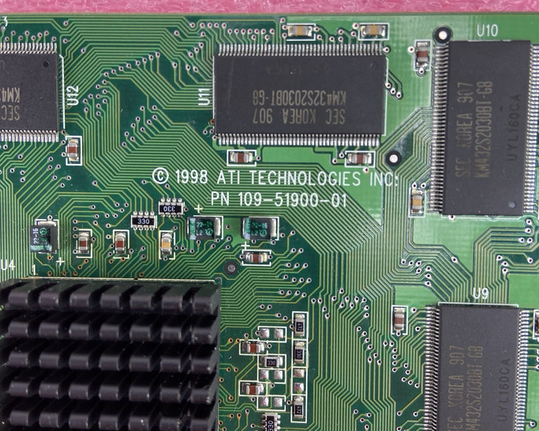 ATI Rage 128 32MB 109-51900-01 AGP Graphics Card VGA 1025350200 S Video