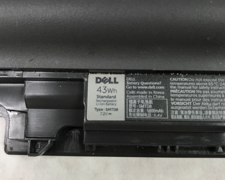 Dell 0PWM3D-LGN00-71L-C1CP-A03 Laptop Battery 43Wh 7.2V