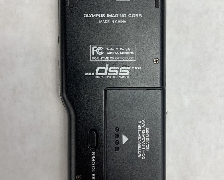 Olympus DS-3400 Digital Voice Recorder w/ Sleeve - Tested