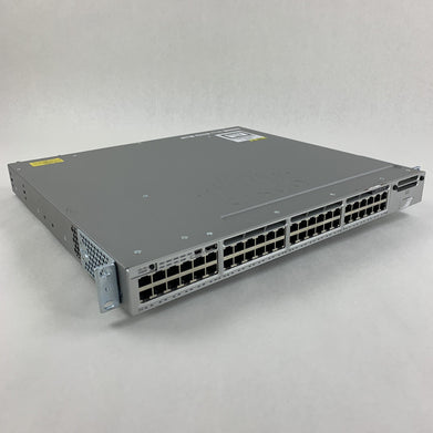 Cisco WS-C3850-48P-S 48 Port POE+  Tested Reset Gigabit Switch 1x Power Supply