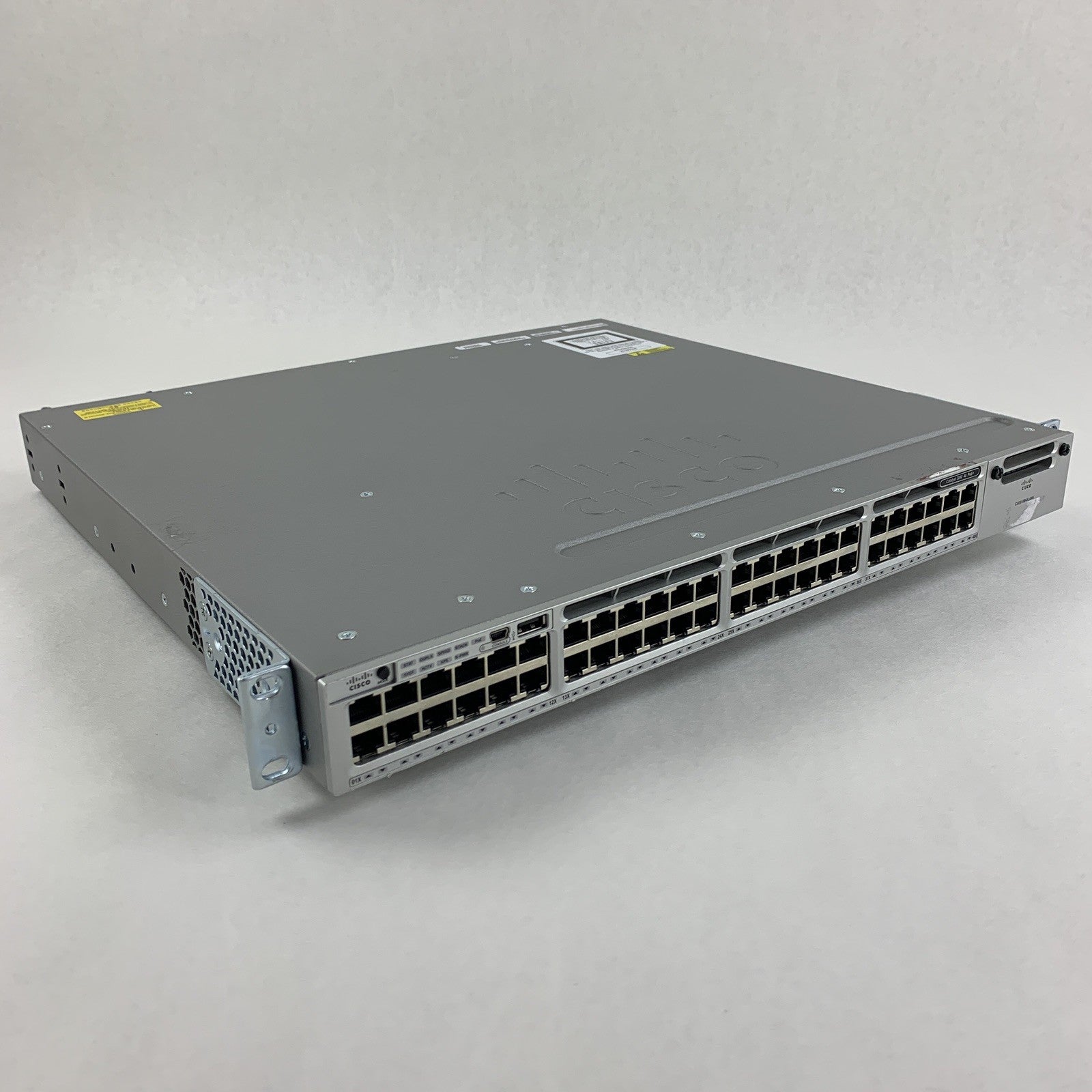 Cisco WS-C3850-48P-S 48 Port POE+  Tested Reset Gigabit Switch 1x Power Supply