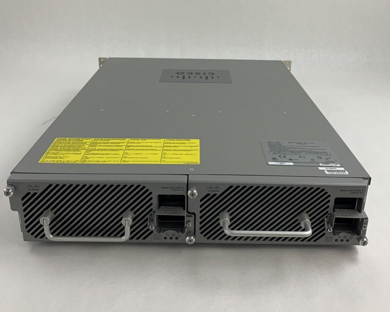 Cisco ASA 5585 8-Port Firewall Security Appliance 2x 5580-X SSP-10 Card No OS