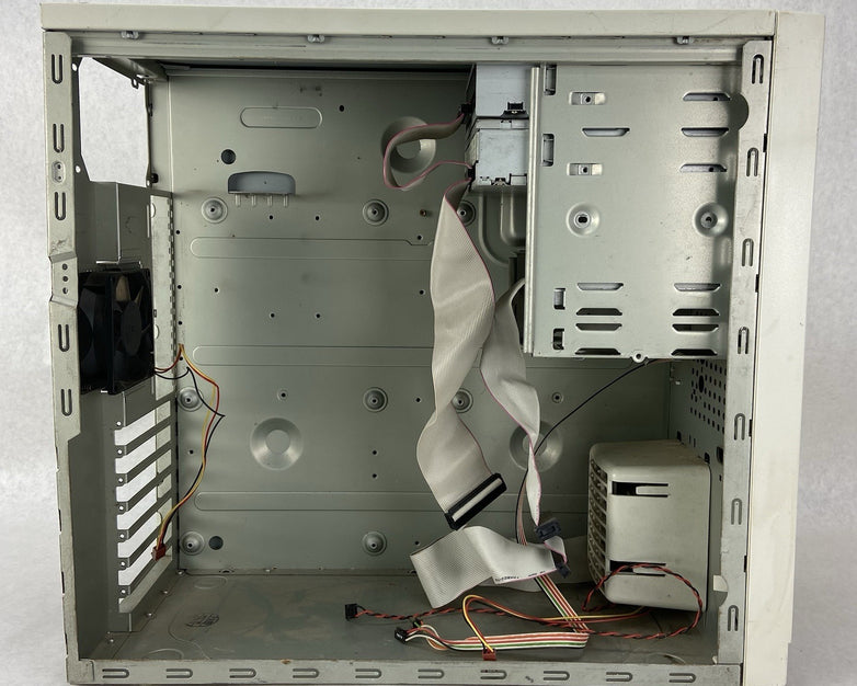 In Win A500 Beige Mid Tower ATX Computer Case Bare Bones No PSU