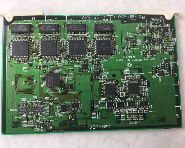 Genuine Sony Circuit Board (Removed from Betacam SX) 1-667-465-12 (A810350T)