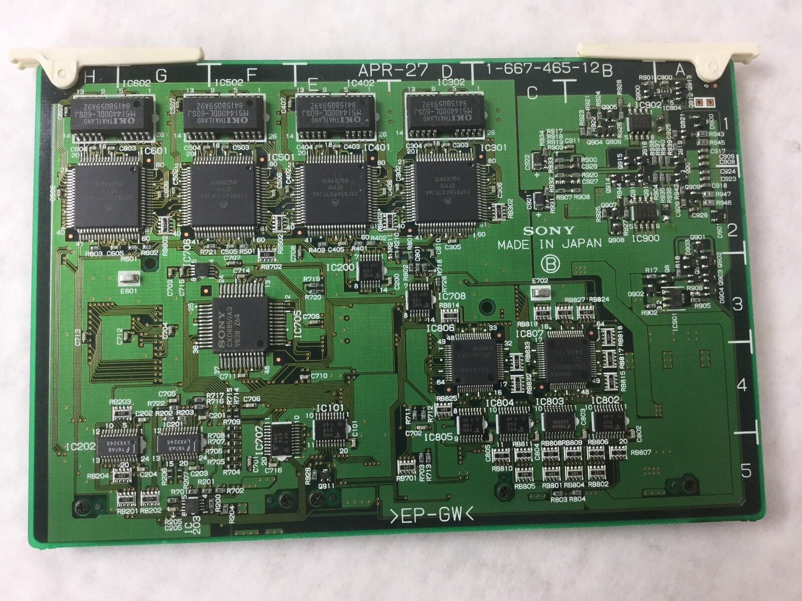 Genuine Sony Circuit Board (Removed from Betacam SX) 1-667-465-12 (A810350T)