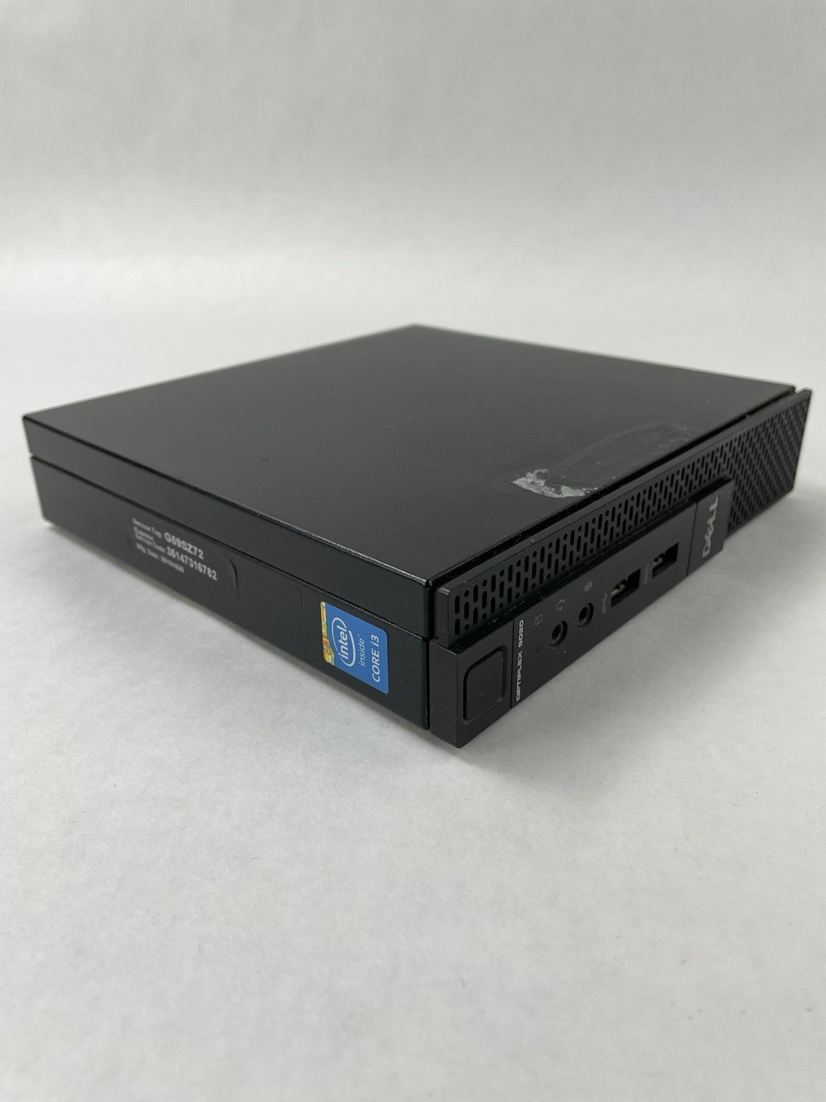Dell Optiplex 9020M Micro i3-4160T 3.10 GHz 8 GB RAM No SSD/OS/AC - Residue0