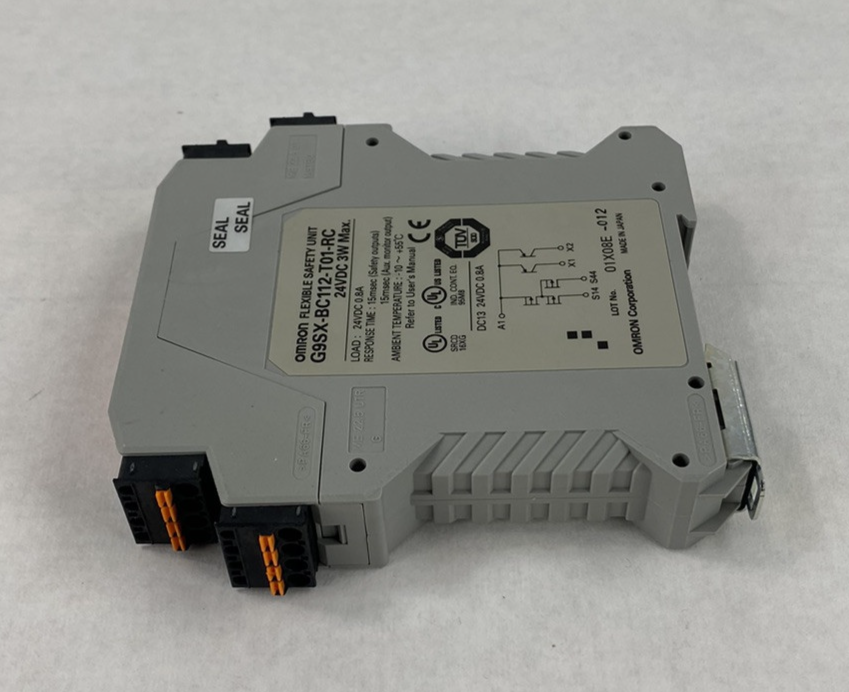 OMRON G9SX-BC112-T01-RC Flexible Safety Unit Load 24Vdc 0.8A