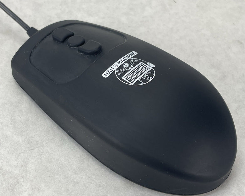 Man & Machine MMI Mighty Mouse Wired USB Black Tested