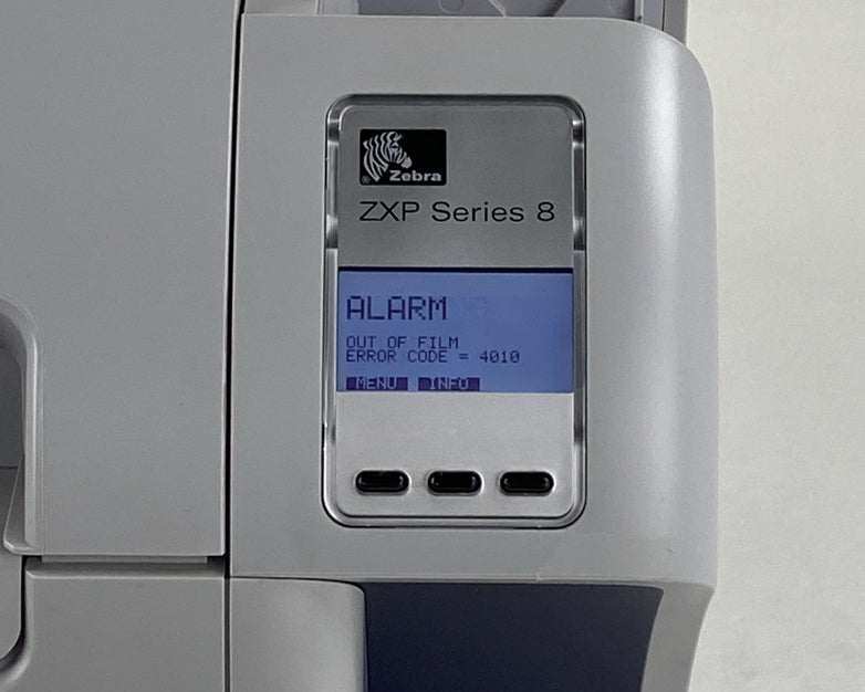 Zebra ZXP Series 8 Dual-Sided Retransfer ID Card Printer