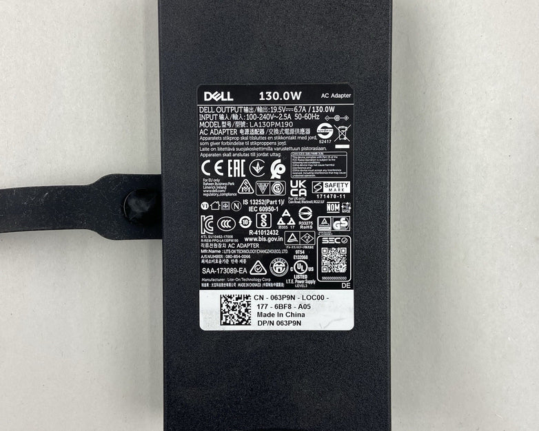 Dell 130W AC Adapter Charger LA130PM121 7.4mm 19.5V