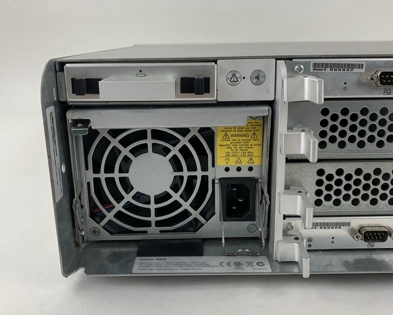 Apple Xserve Raid A1009 Network Enclosure w/ 3x Caddy 2x 603-6332 1x PSU No HDDs