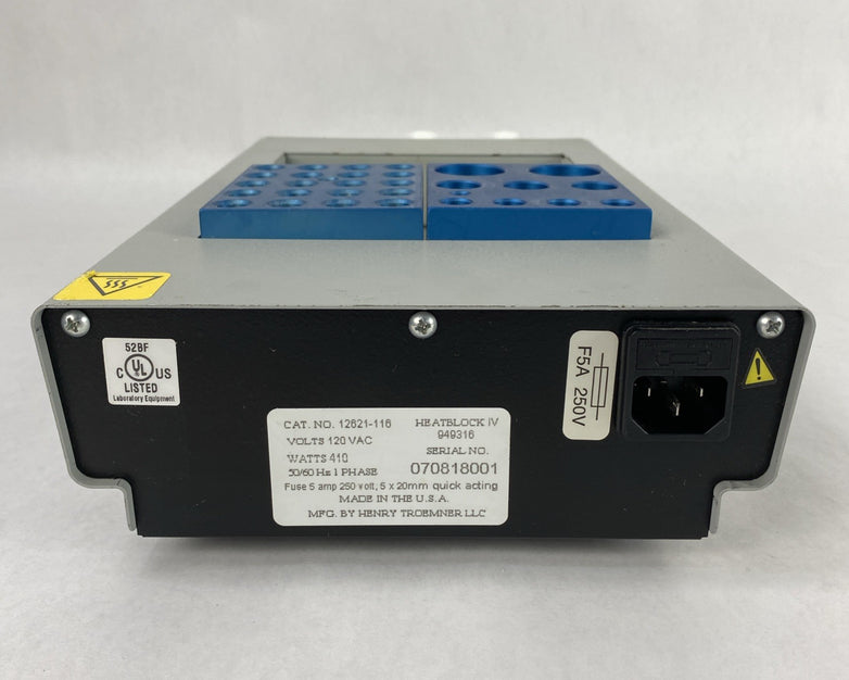VWR 12621-116 Heatblock IV 949316 Digital Heat Block