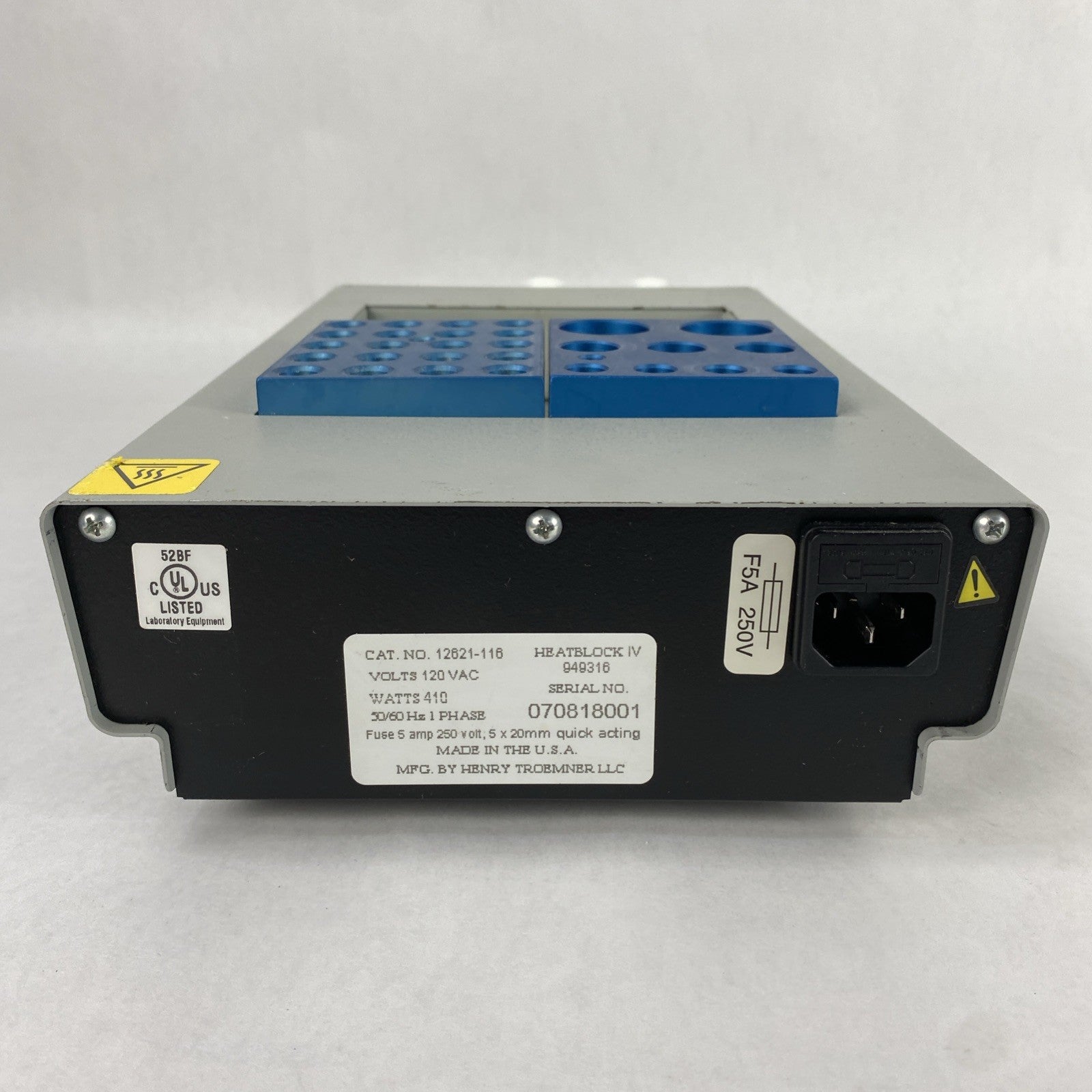VWR 12621-116 Heatblock IV 949316 Digital Heat Block12