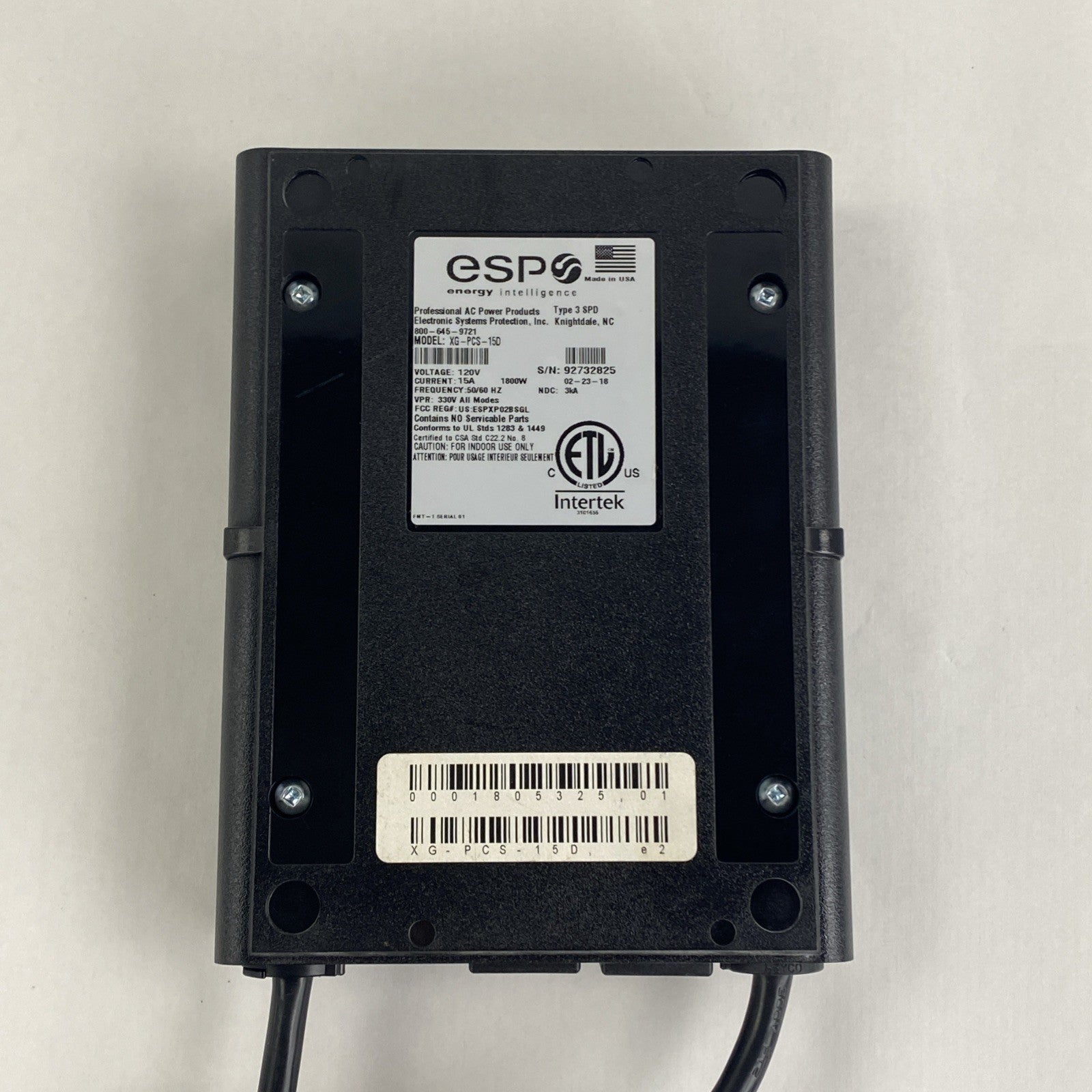 Espo XG-PCS-15D Next Gen Protection & Diagnostics Power Tested Lot of 24