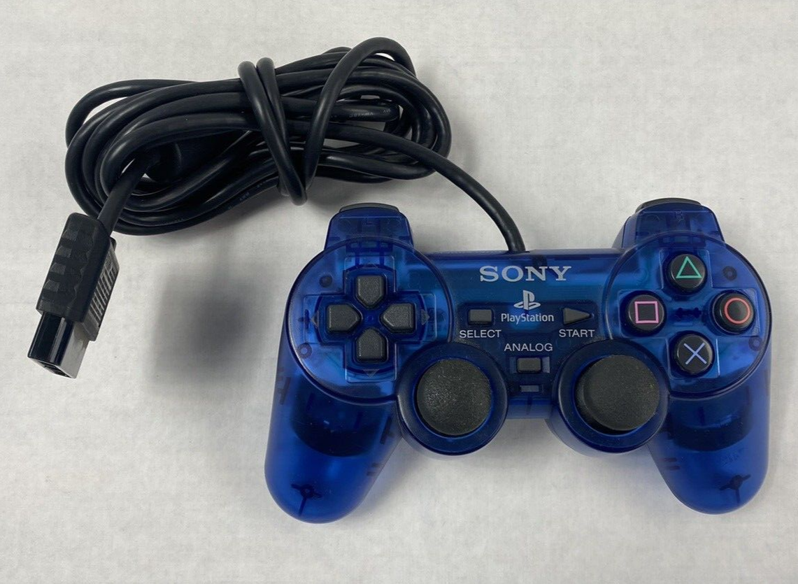 Lot of 3 Sony Playstation SCPH-10010 DualShock 2 Wired Controller Parts/Repair