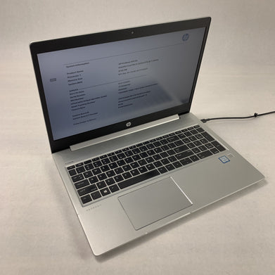 HP EliteBook 450 G6 15.6" Laptop i5-8265U 1.6 GHz 8 GB Ram No OS No HDD No AC