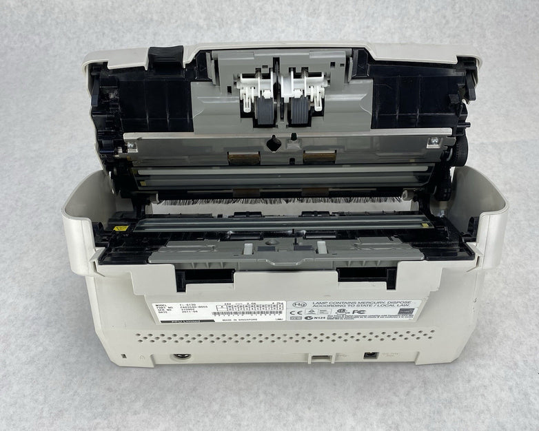 Fujitsu Fi-6130 Document Scanner No AC Adapter (Lot of 2) - Parts or Repair