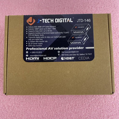 J-Tech Digital JTDHDEX-1 3D 10180P HDMI Extender