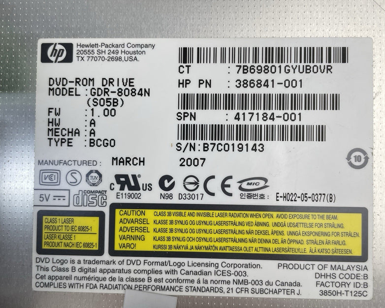 HP Compaq DC 7700 Ultra Slim Pemium D 3.4 GHz 3 GB Ram CD/DVD No HDD No OSS