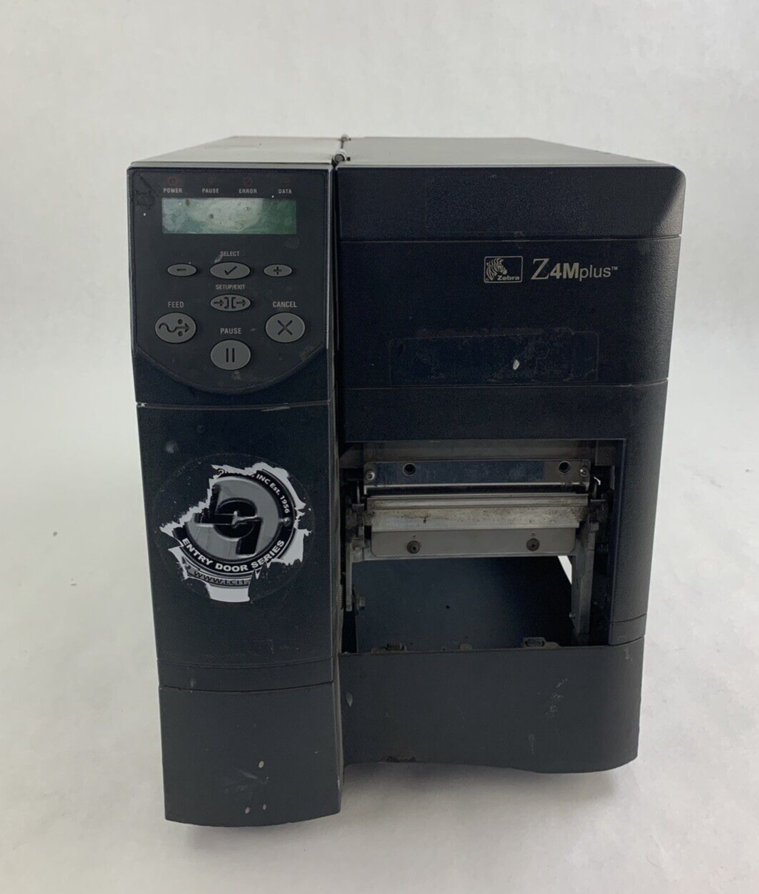 Zebra Z4M Plus DT Direct Thermal Label Printer Self Serial Parallel Tested