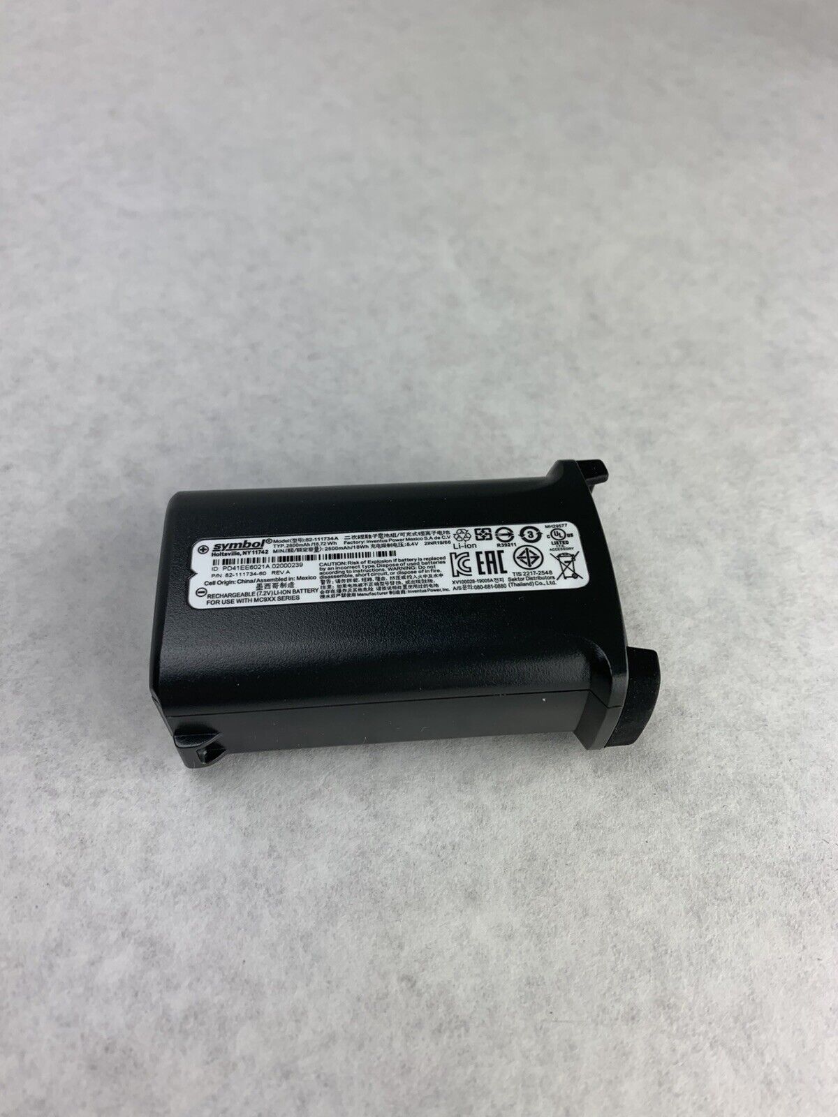 Symbol BTRY-MC9X-26MA-01 Battery 2600mAh