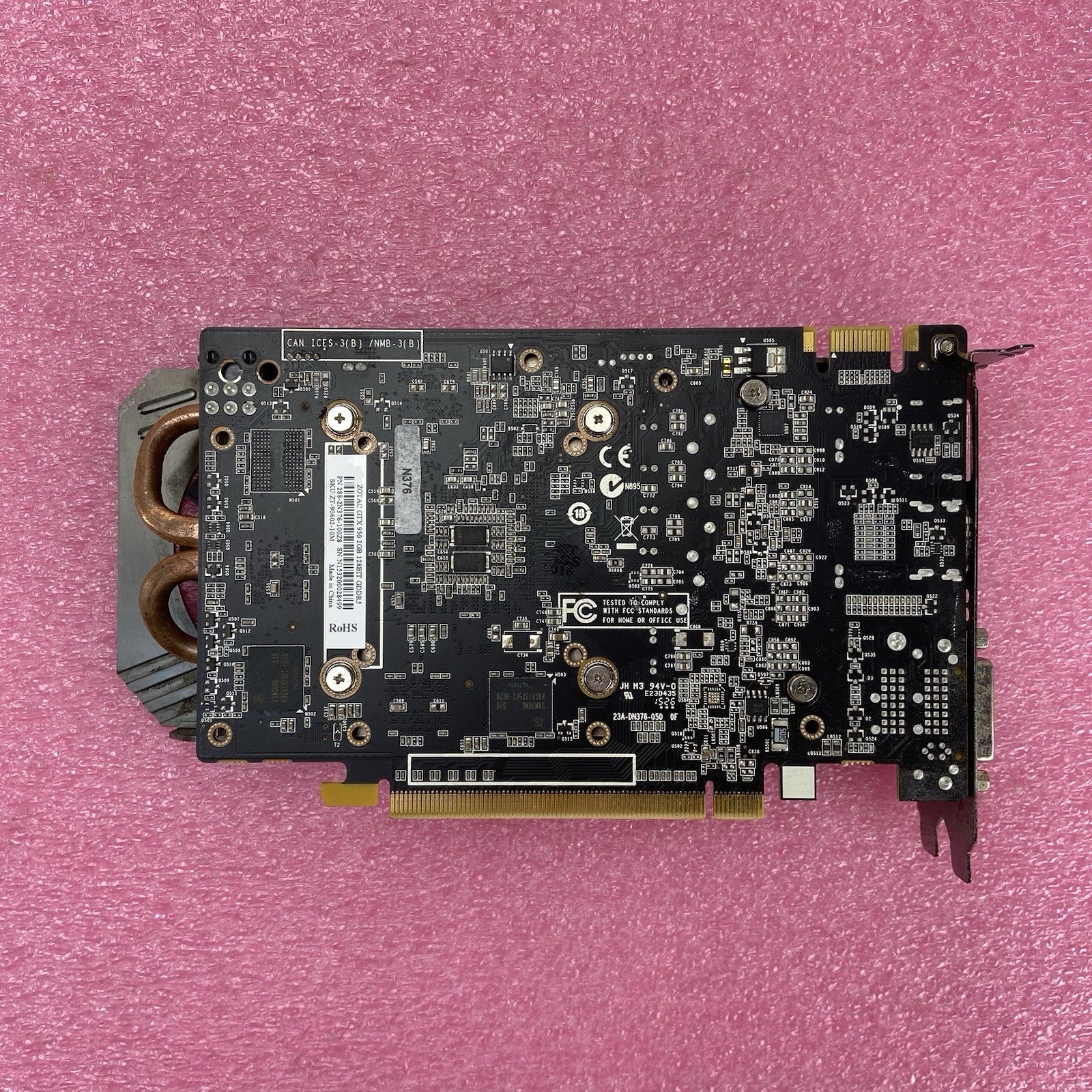 Zotac GTX 950 2GB 128BIT GDDR5 PCIe Graphics Card6