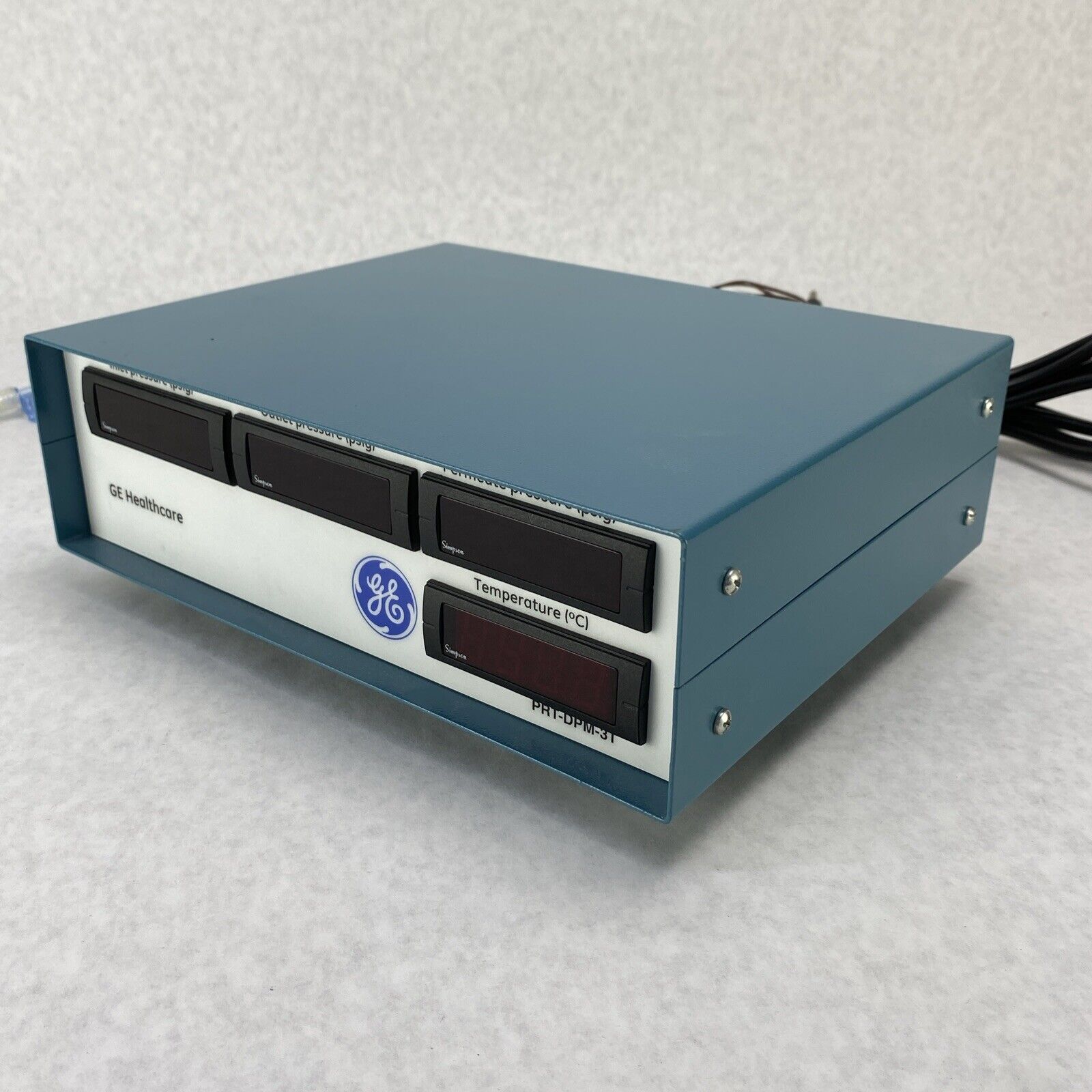 GE Healthcare PRT-DPM-3T Pressure Transducer Display Unit 56-4106-11