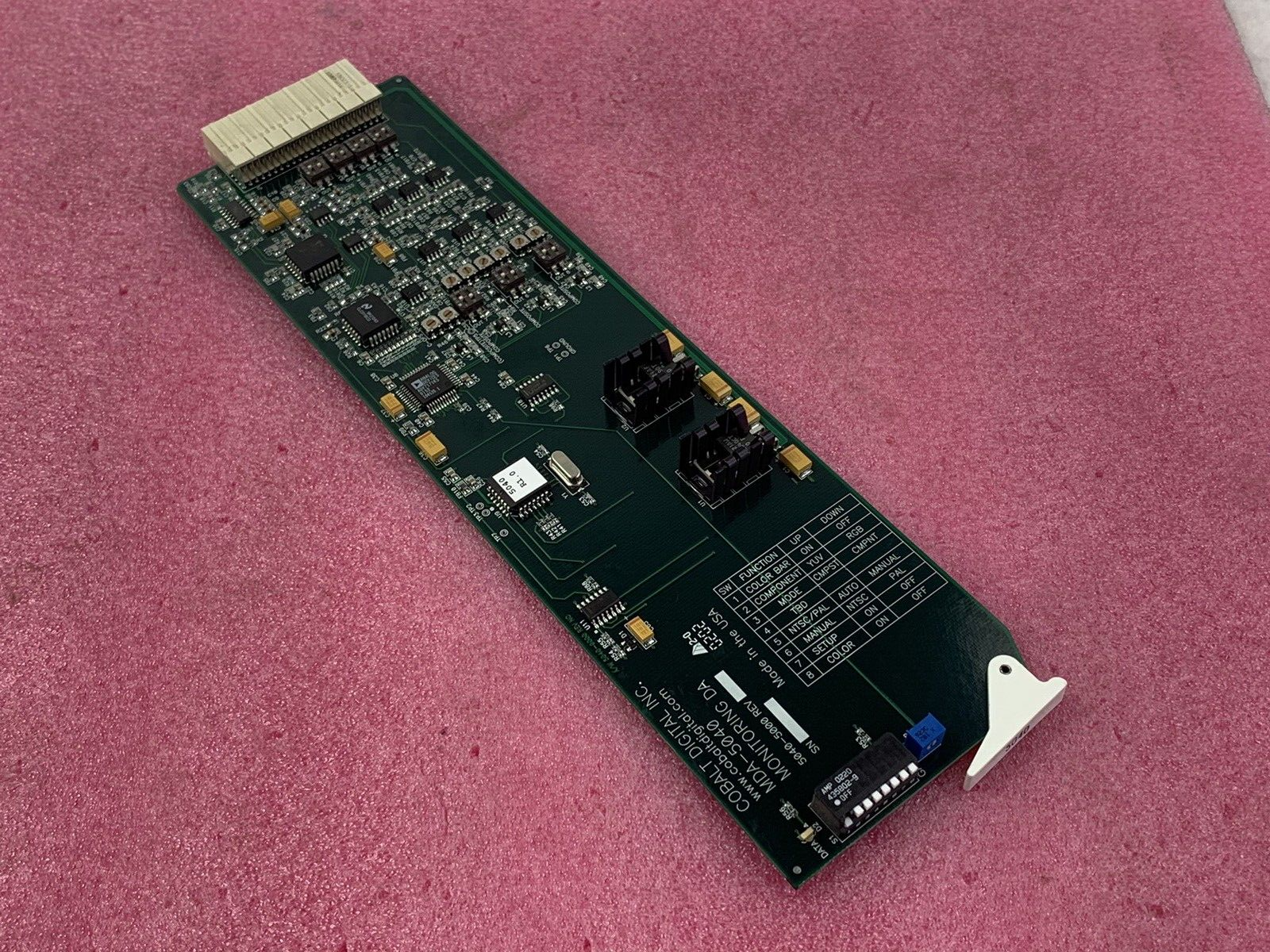 Cobalt Digital MDA-5040 Monitoring DA card