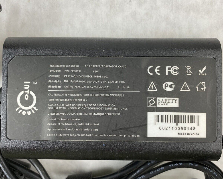 Into Circuit PPP009L 18.5V 3.5A AC Adapter