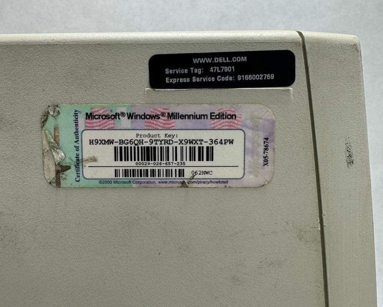 Dell Dimensin L700cx MT Intel Celeron w/SSE 700MHz 128MB RAM No HDD No OS