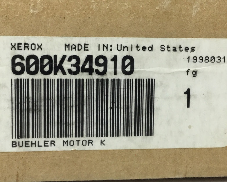 Genuine Xerox Buehler Motor Kit 600K34910 Sealed Box