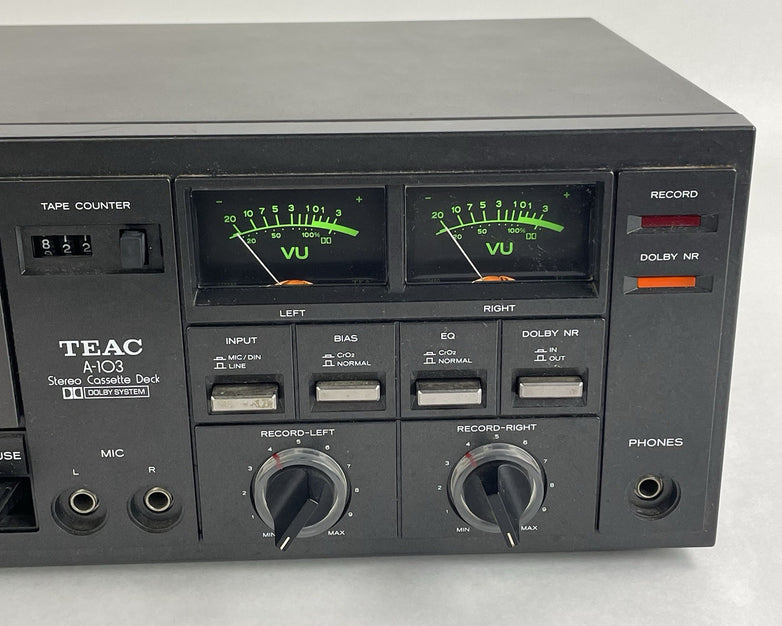 TEAC A-103 Stereo Cassete Deck For Parts