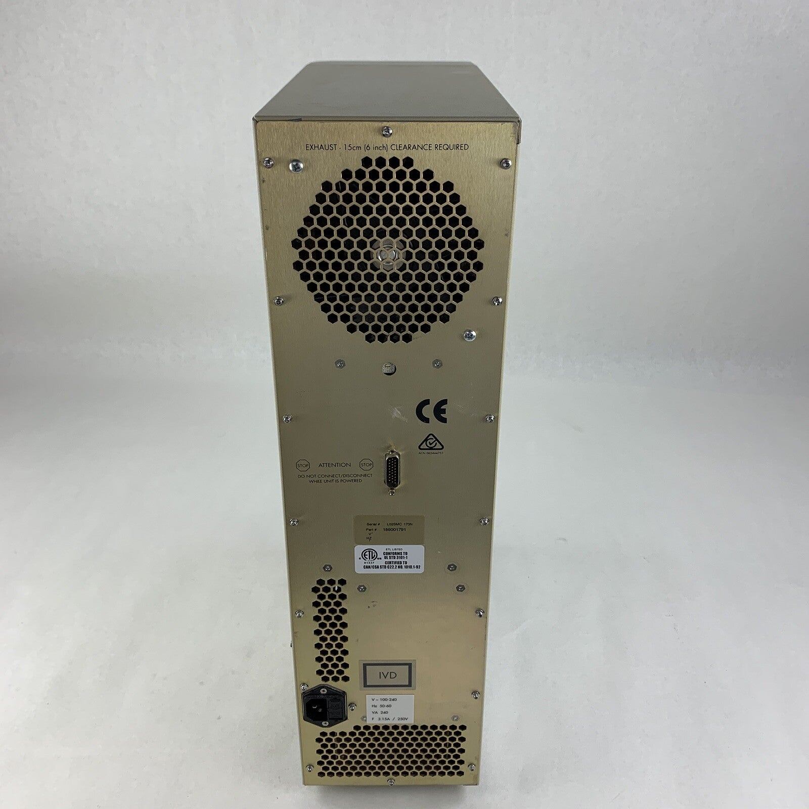 Waters  186001791 SMC HPLC Column Heater Compartment Untested