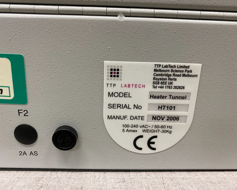 TTP LabTech Heat Tunnel HT101 Laboratory