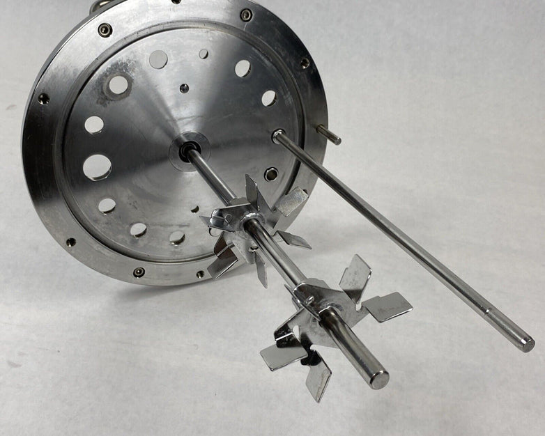 Applikon Sartorius Bioreactor Headplate And Stirrer For 5L Liter Bioreactors