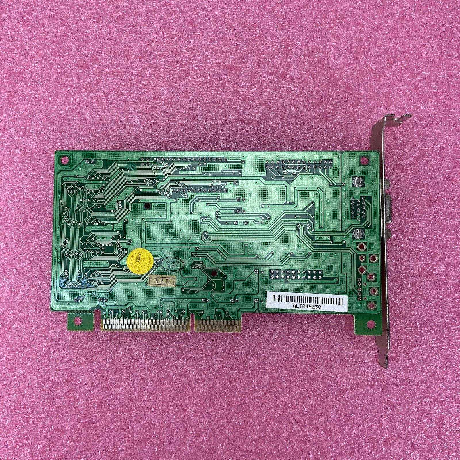 Vintage SIS 6326 AGP 4MB Pine 5968-2 Graphics Card Tested5