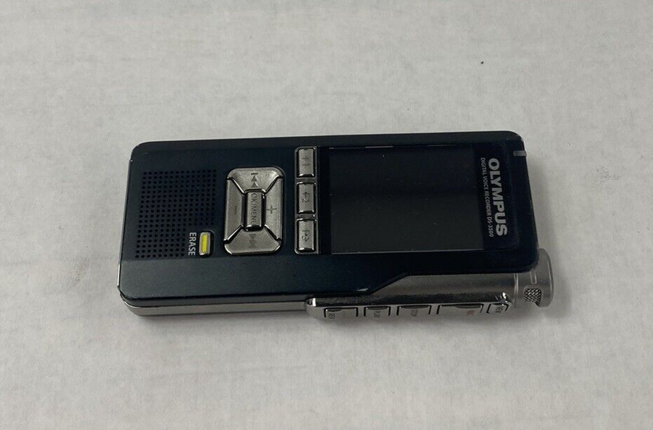 Olympus DS-3500 Digital Voice Recorder Untested For Parts or Repair