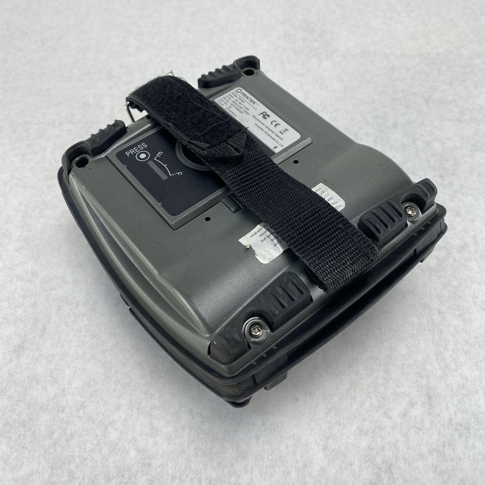 Printek FP541 Direct Thermal Printer No AC Adapter Partially Tested