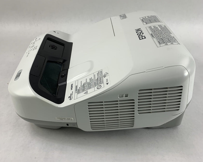 Epson H599A BrightLink 595Wi LCD Lamp Projector 169 Lamp Hours No Remote