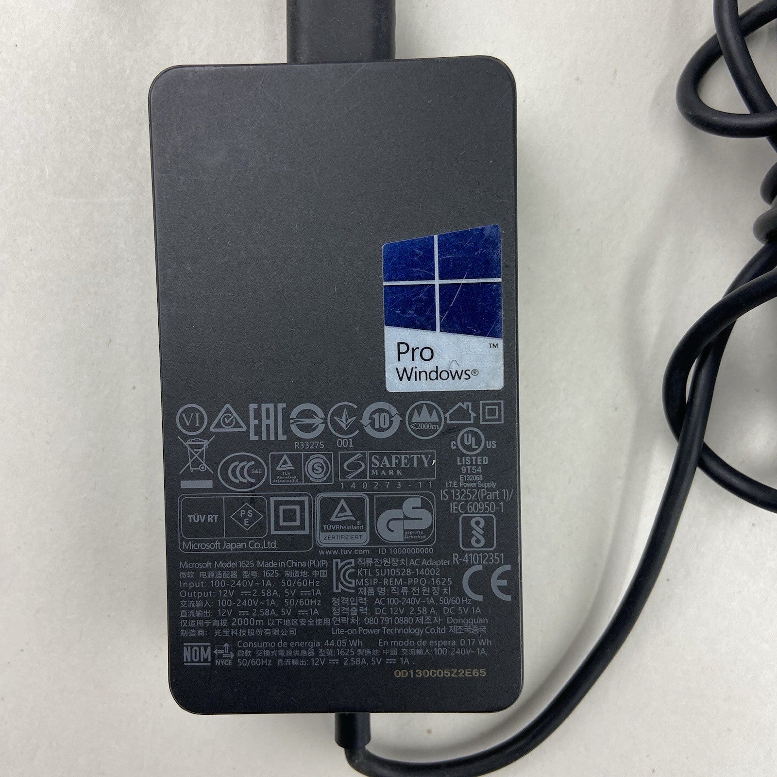 Microsoft OEM Pro Model 1625 Charger Power Supply 12V Surface Pro - Lot Of 152