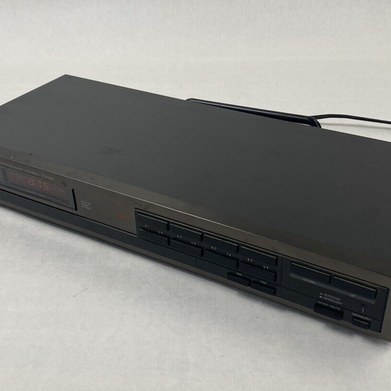 JVC T-GX2 FM/AM Synthesizer Stereo Tuner Power Tested