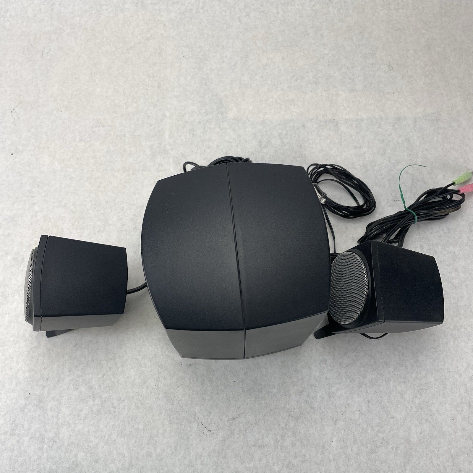 Boston Acoustics BA745 Computer Speaker System Sub & 2 Satellites Tested13