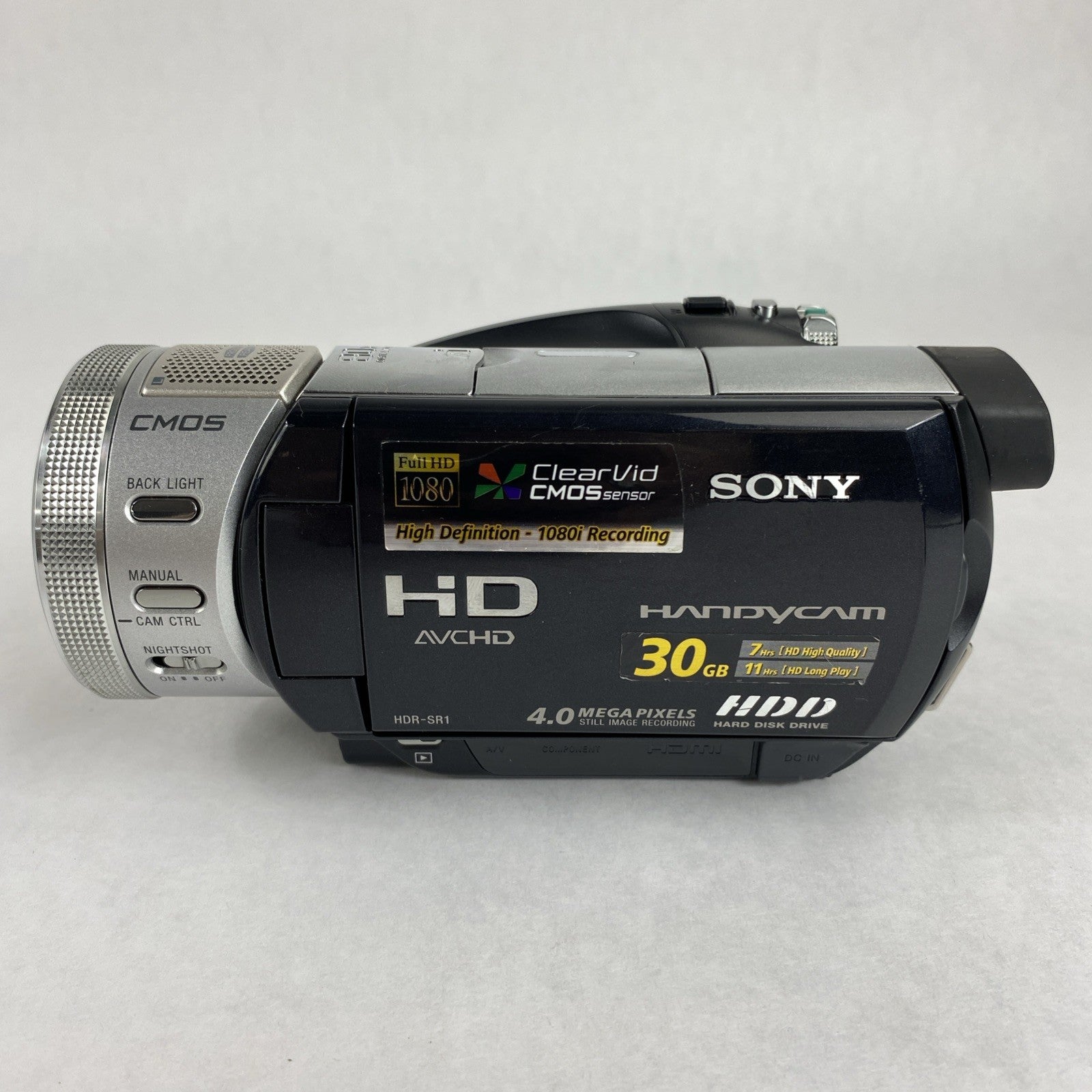 Sony HDR-SR1 30GB HDD LCD Touchscreen Digital Handycam Camcorder - Tested1